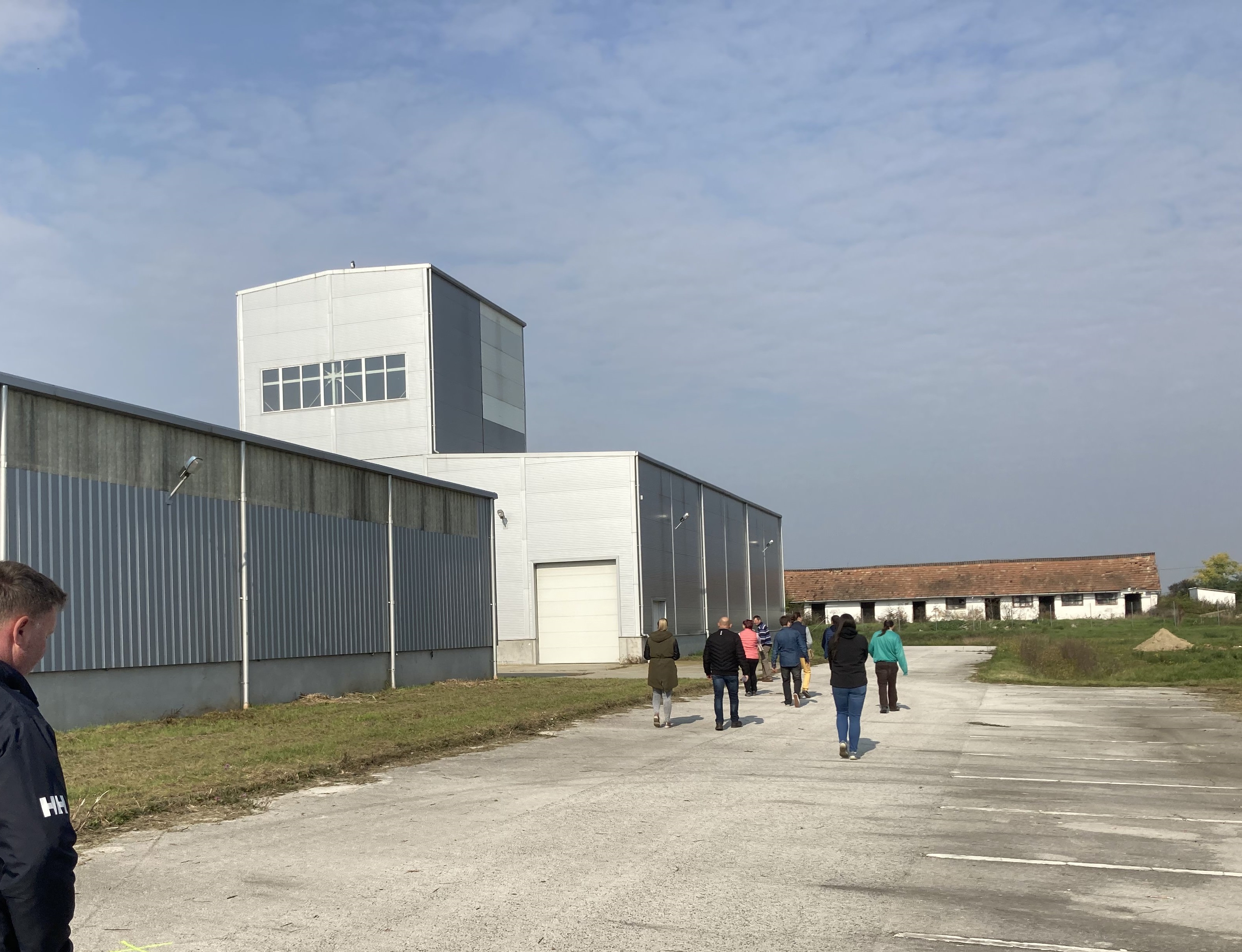 A mezőkomáromi gyár, ahol a projekt megvalósul
